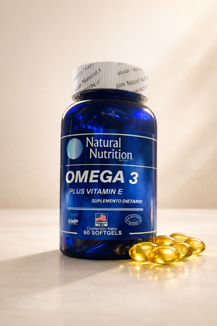 Omega 3 + Vitamina E – Natural Nutrition